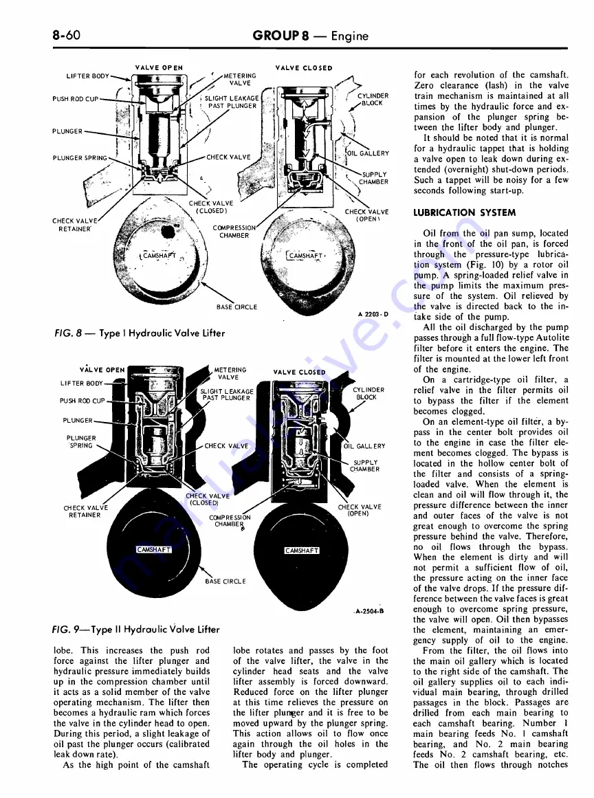 Ford COUGAR 1968 Shop Manual Download Page 344