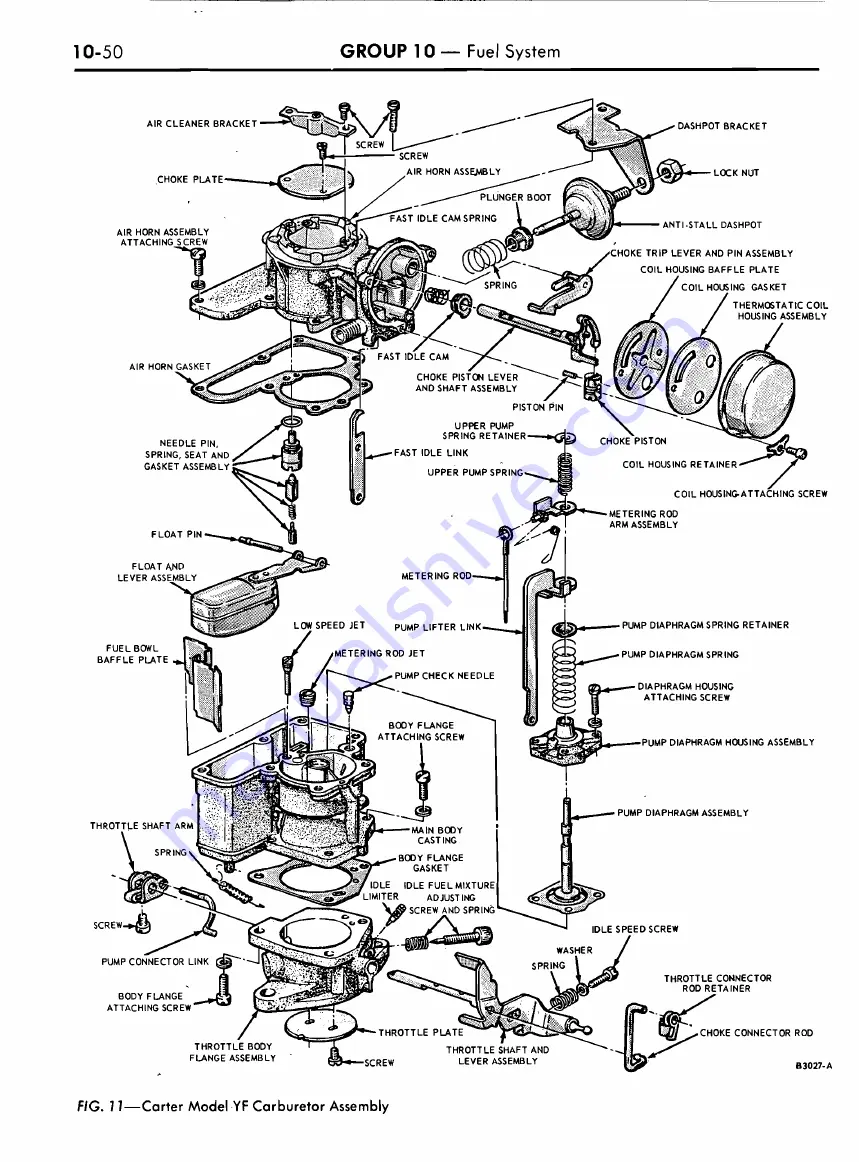 Ford COUGAR 1968 Shop Manual Download Page 510