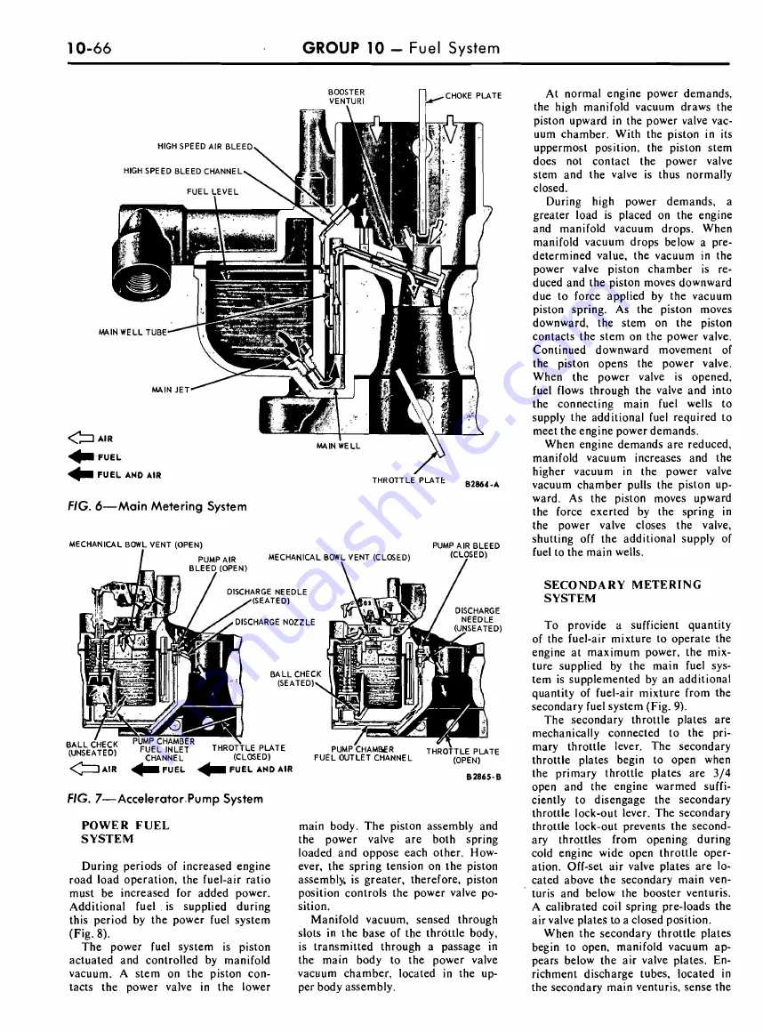 Ford COUGAR 1968 Shop Manual Download Page 526