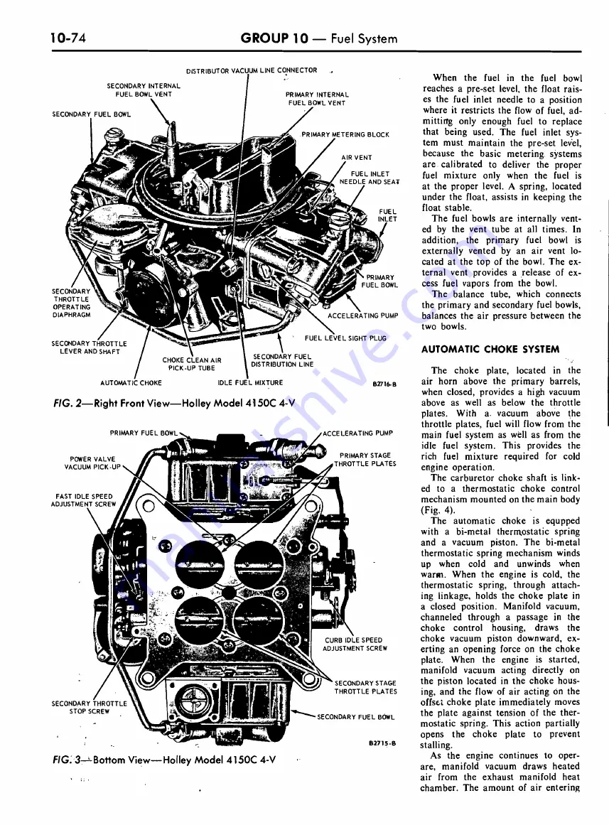 Ford COUGAR 1968 Shop Manual Download Page 534