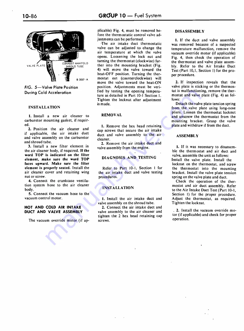 Ford COUGAR 1968 Shop Manual Download Page 546