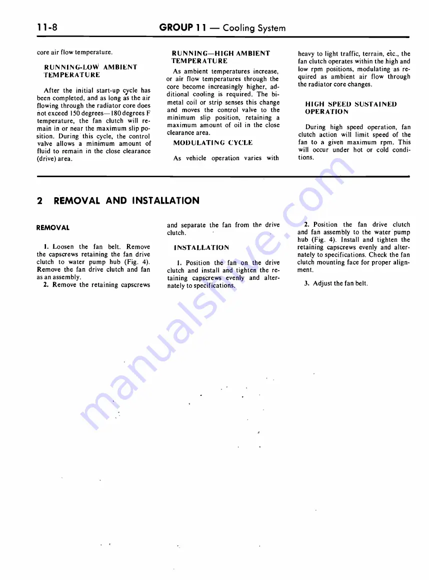 Ford COUGAR 1968 Shop Manual Download Page 566