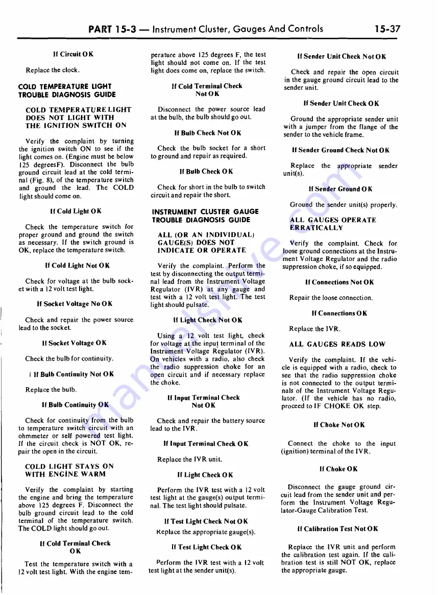 Ford COUGAR 1968 Shop Manual Download Page 652