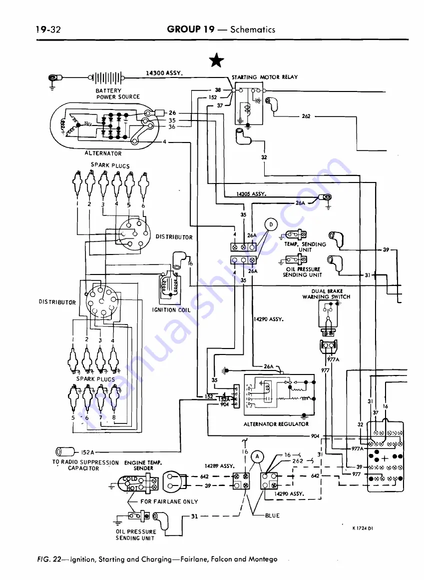 Ford COUGAR 1968 Shop Manual Download Page 939