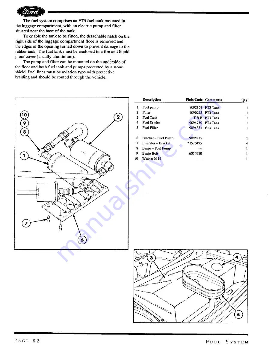 Ford Engine User Manual Download Page 13