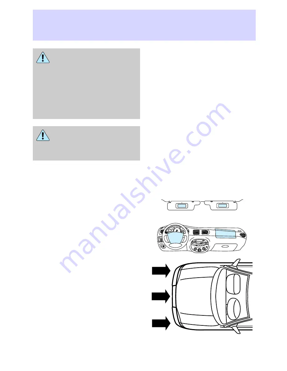 Ford Escort 1997 Owner'S Manual Download Page 63