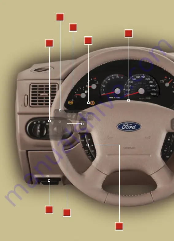 Ford Explorer 2005 Quick Reference Manual Download Page 10