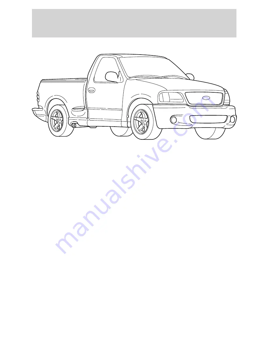 Ford F-150 SVT Raptor Owner'S Manual Download Page 5