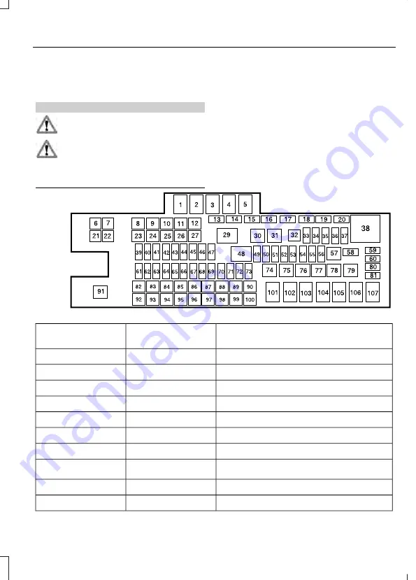 Ford F-650 2018 Owner'S Manual Download Page 168