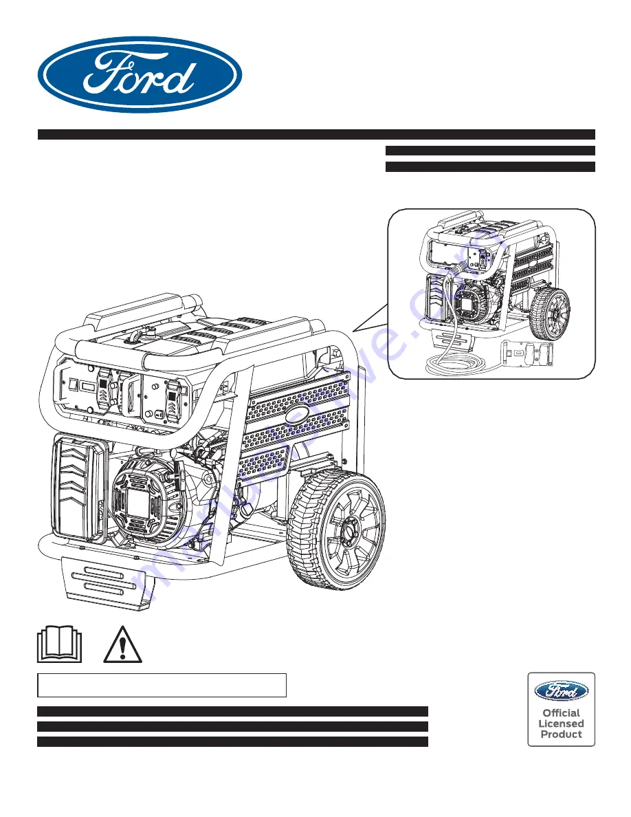 Ford F10750E991 Operator'S Manual Download Page 1