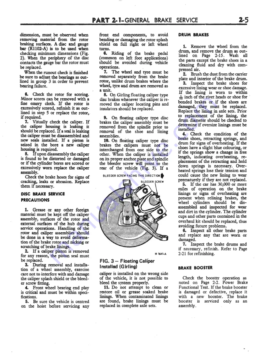 Ford FAIRLANE ZF Series Repair Manual Download Page 14