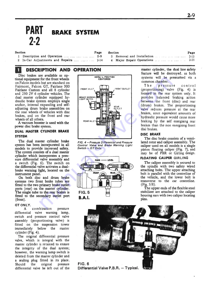 Ford FAIRLANE ZF Series Repair Manual Download Page 18