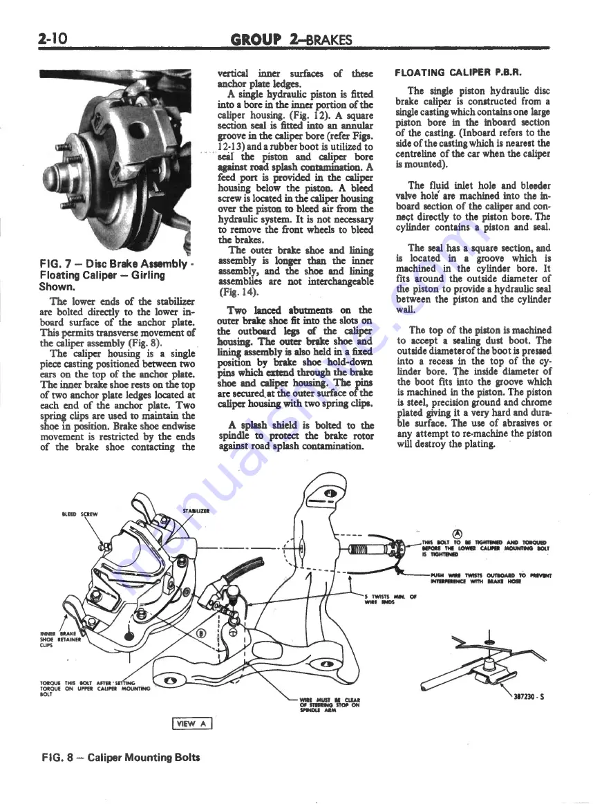 Ford FAIRLANE ZF Series Repair Manual Download Page 19