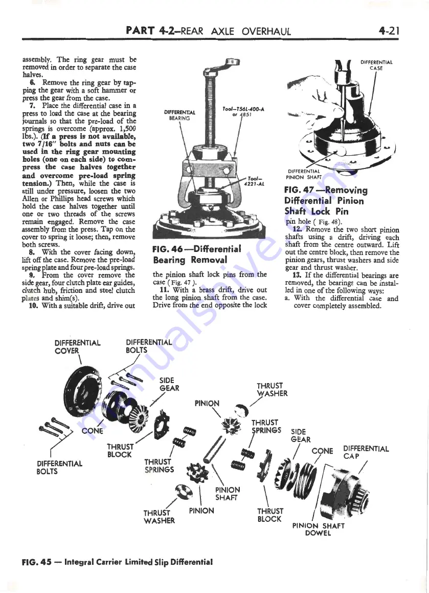 Ford FAIRLANE ZF Series Repair Manual Download Page 114