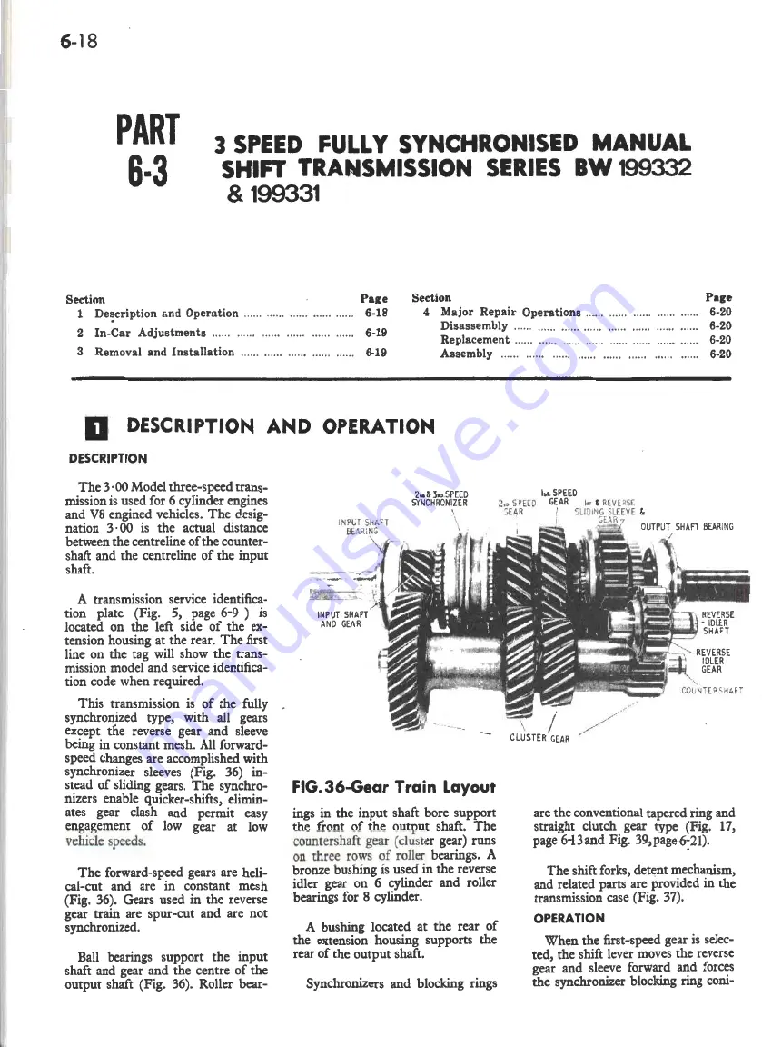 Ford FAIRLANE ZF Series Repair Manual Download Page 163