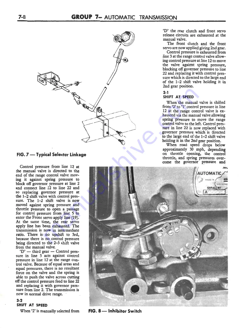 Ford FAIRLANE ZF Series Скачать руководство пользователя страница 191