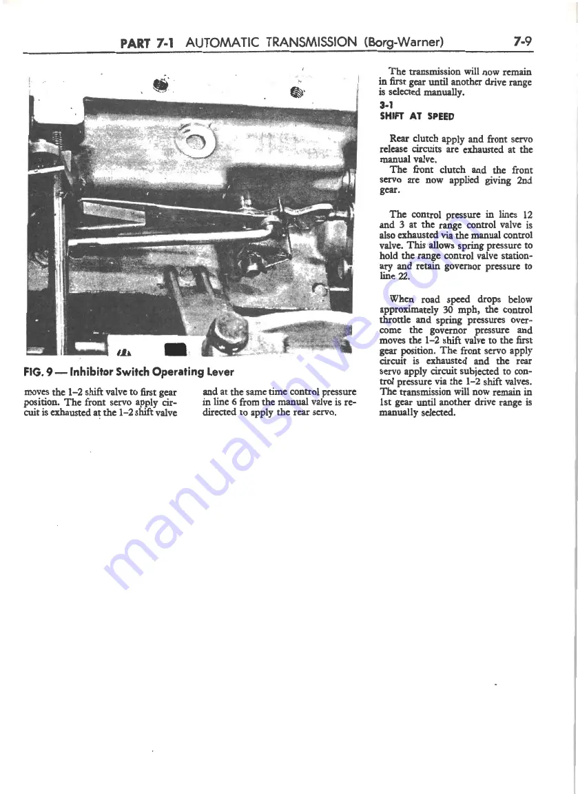 Ford FAIRLANE ZF Series Repair Manual Download Page 192