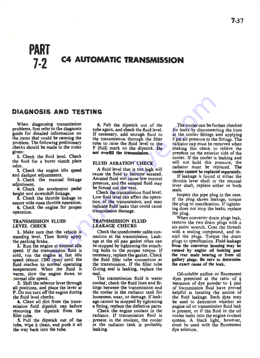 Ford FAIRLANE ZF Series Repair Manual Download Page 220