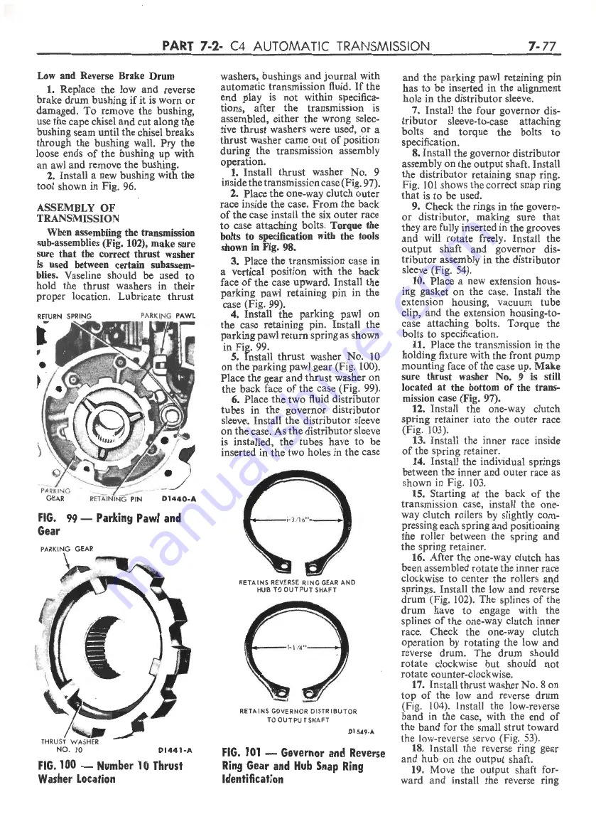 Ford FAIRLANE ZF Series Скачать руководство пользователя страница 260