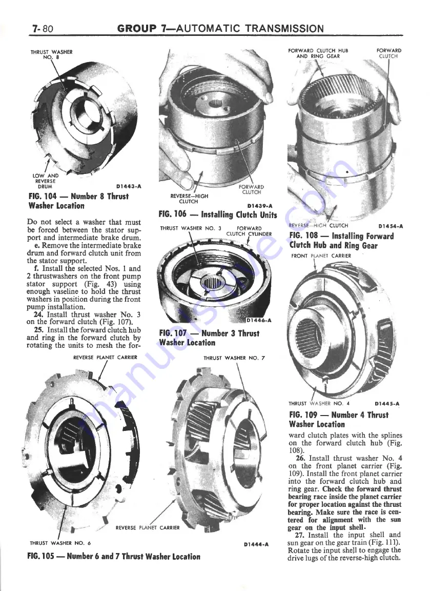 Ford FAIRLANE ZF Series Repair Manual Download Page 263