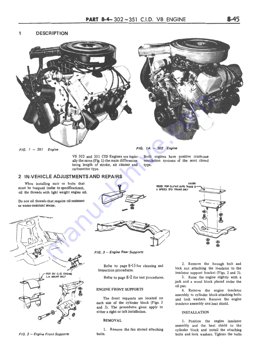 Ford FAIRLANE ZF Series Скачать руководство пользователя страница 356