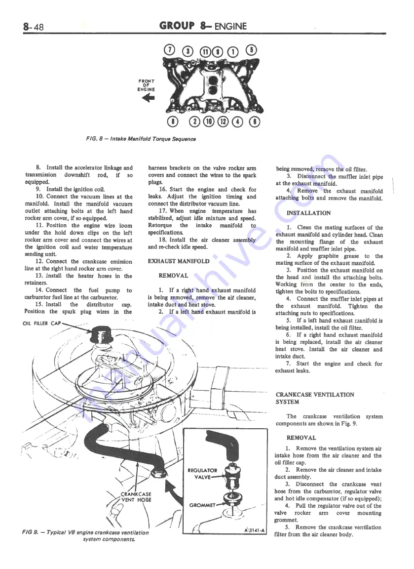 Ford FAIRLANE ZF Series Repair Manual Download Page 359