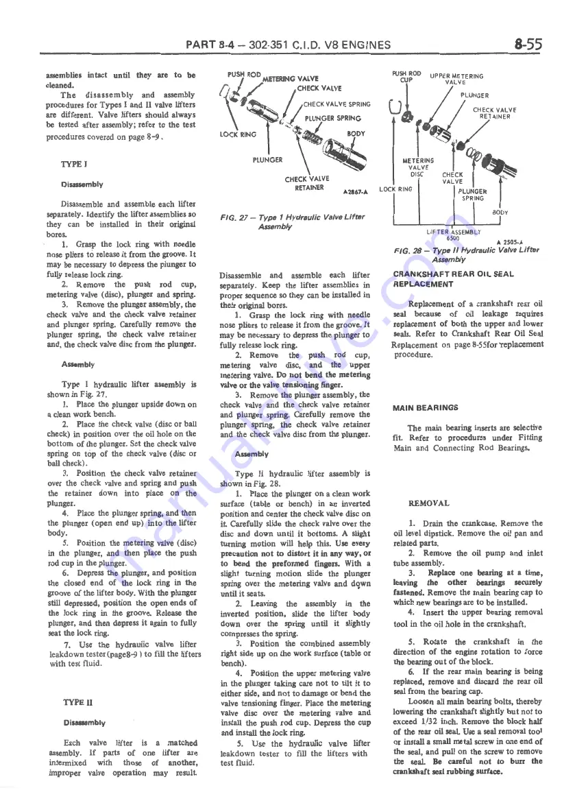 Ford FAIRLANE ZF Series Repair Manual Download Page 366