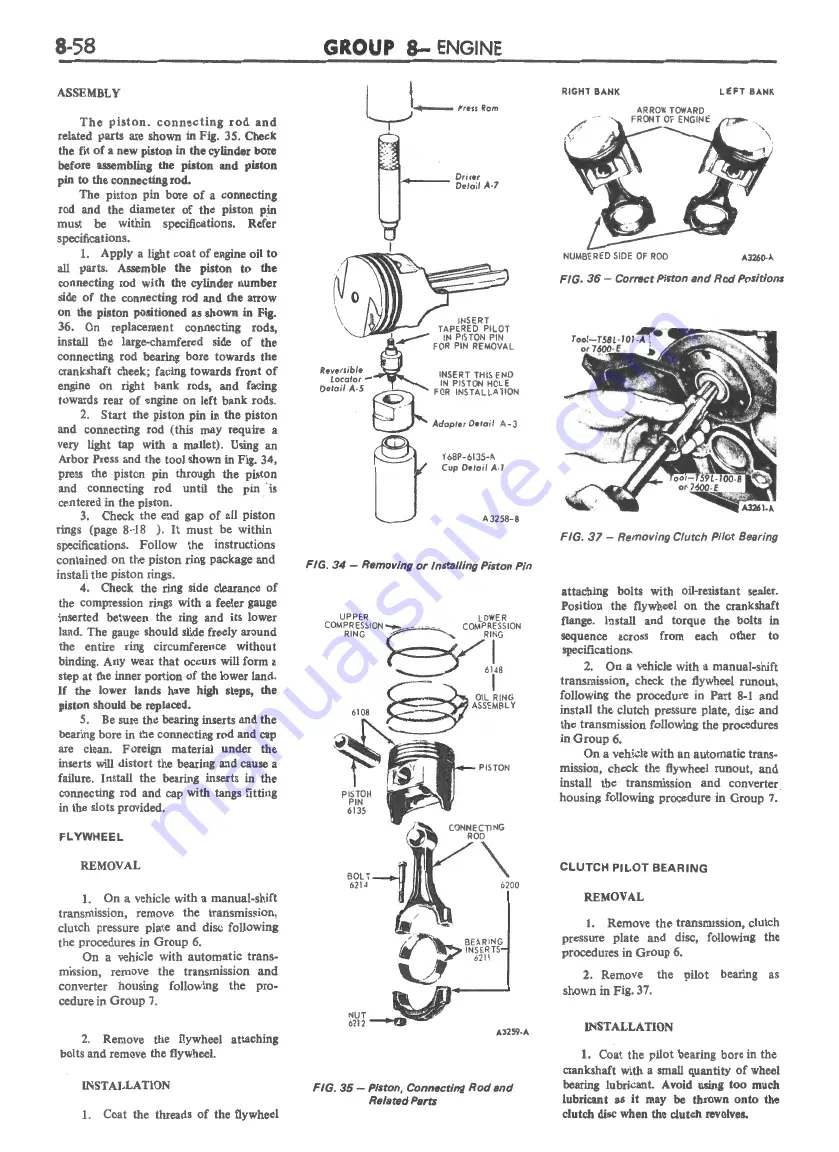 Ford FAIRLANE ZF Series Repair Manual Download Page 369