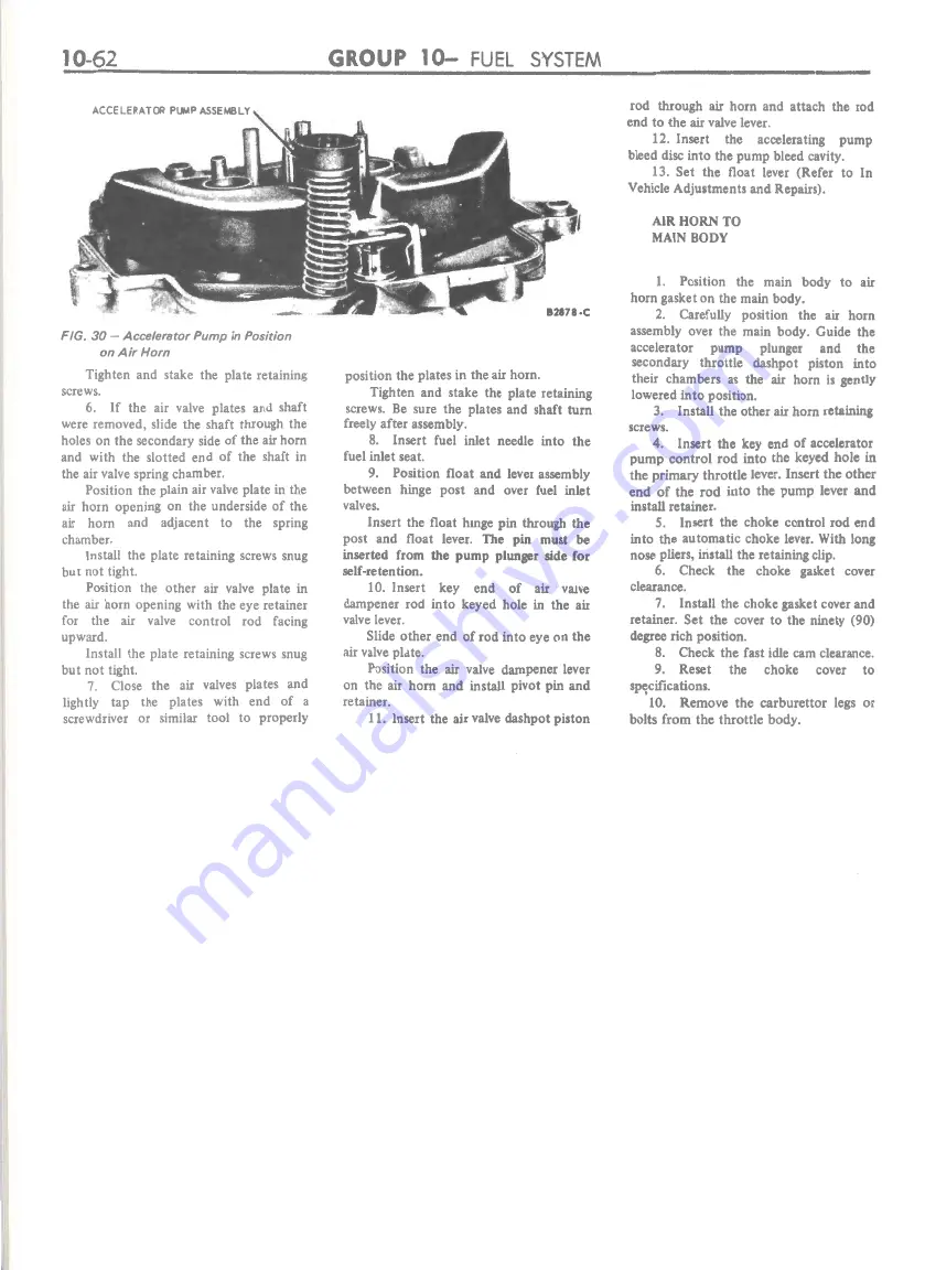 Ford FAIRLANE ZF Series Скачать руководство пользователя страница 471