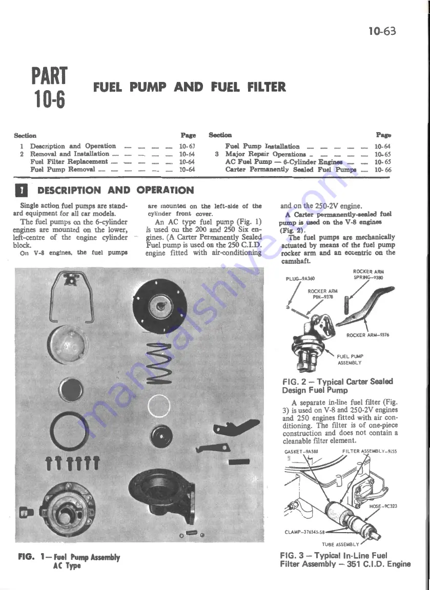 Ford FAIRLANE ZF Series Repair Manual Download Page 472