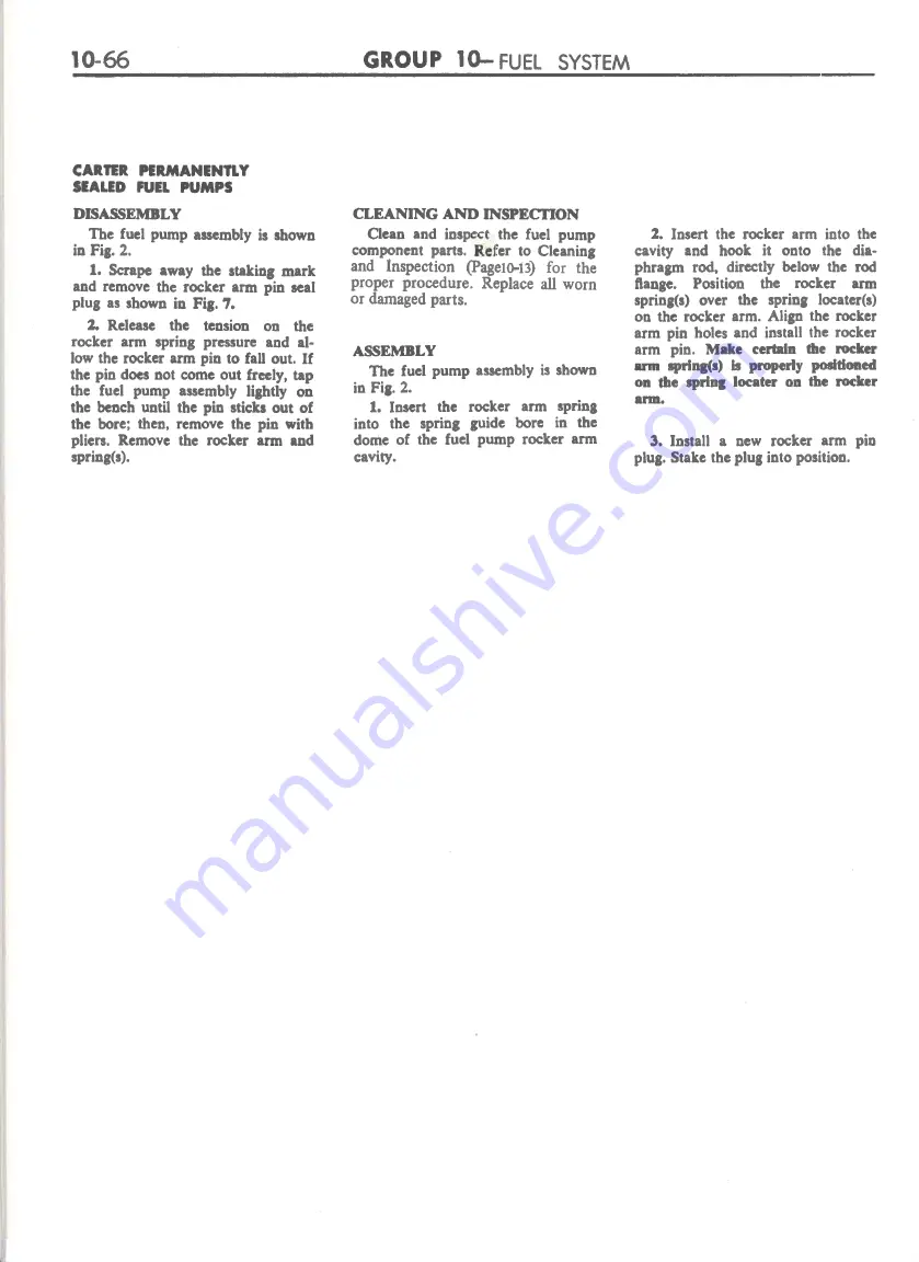 Ford FAIRLANE ZF Series Repair Manual Download Page 475