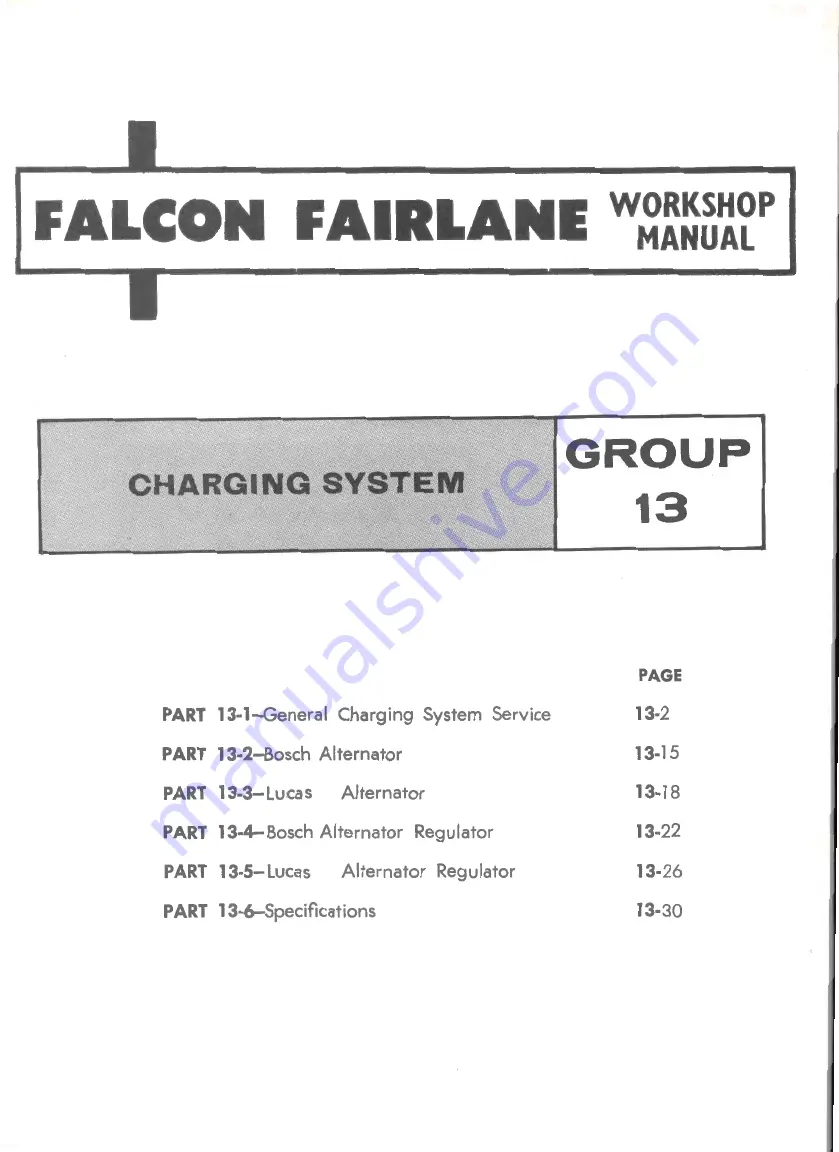 Ford FAIRLANE ZF Series Repair Manual Download Page 518