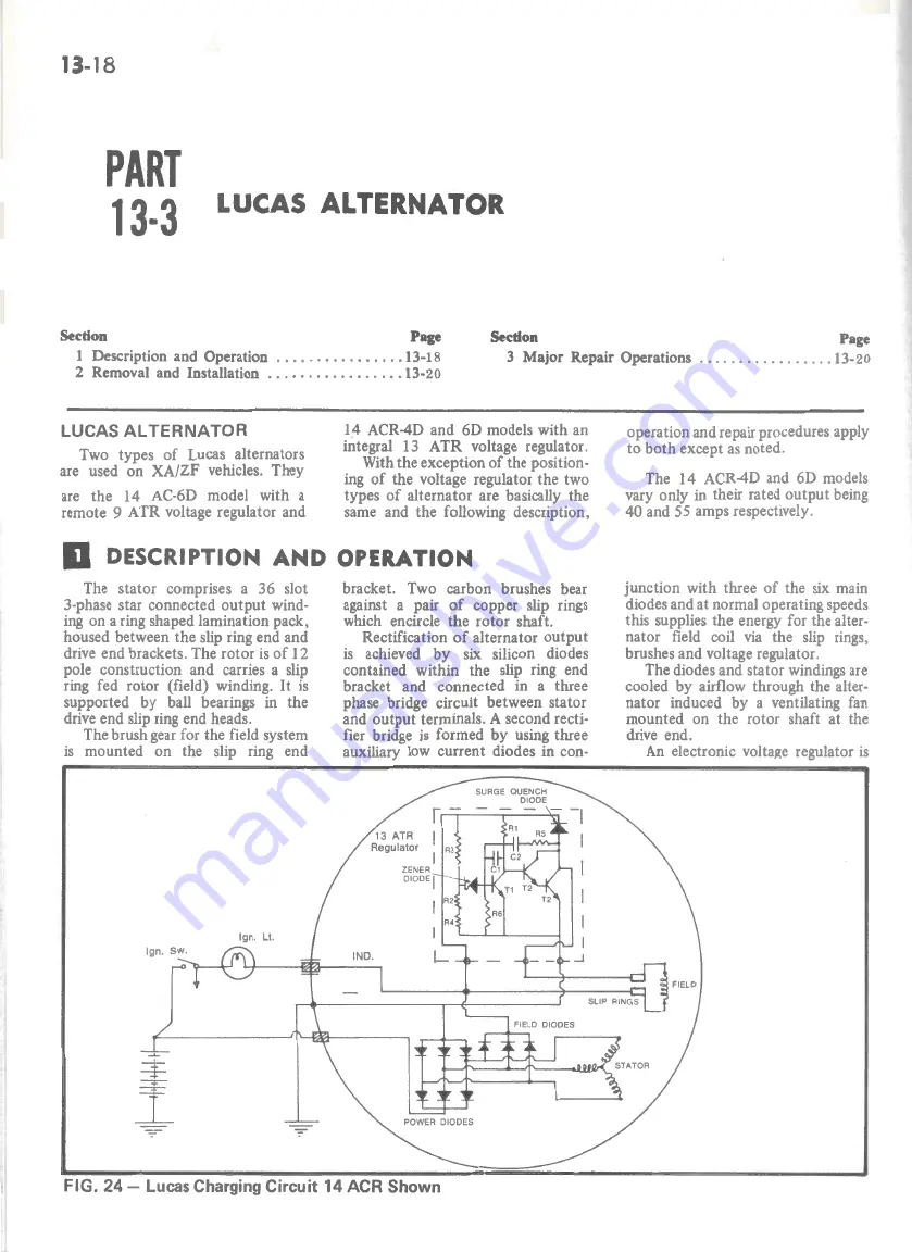 Ford FAIRLANE ZF Series Скачать руководство пользователя страница 535