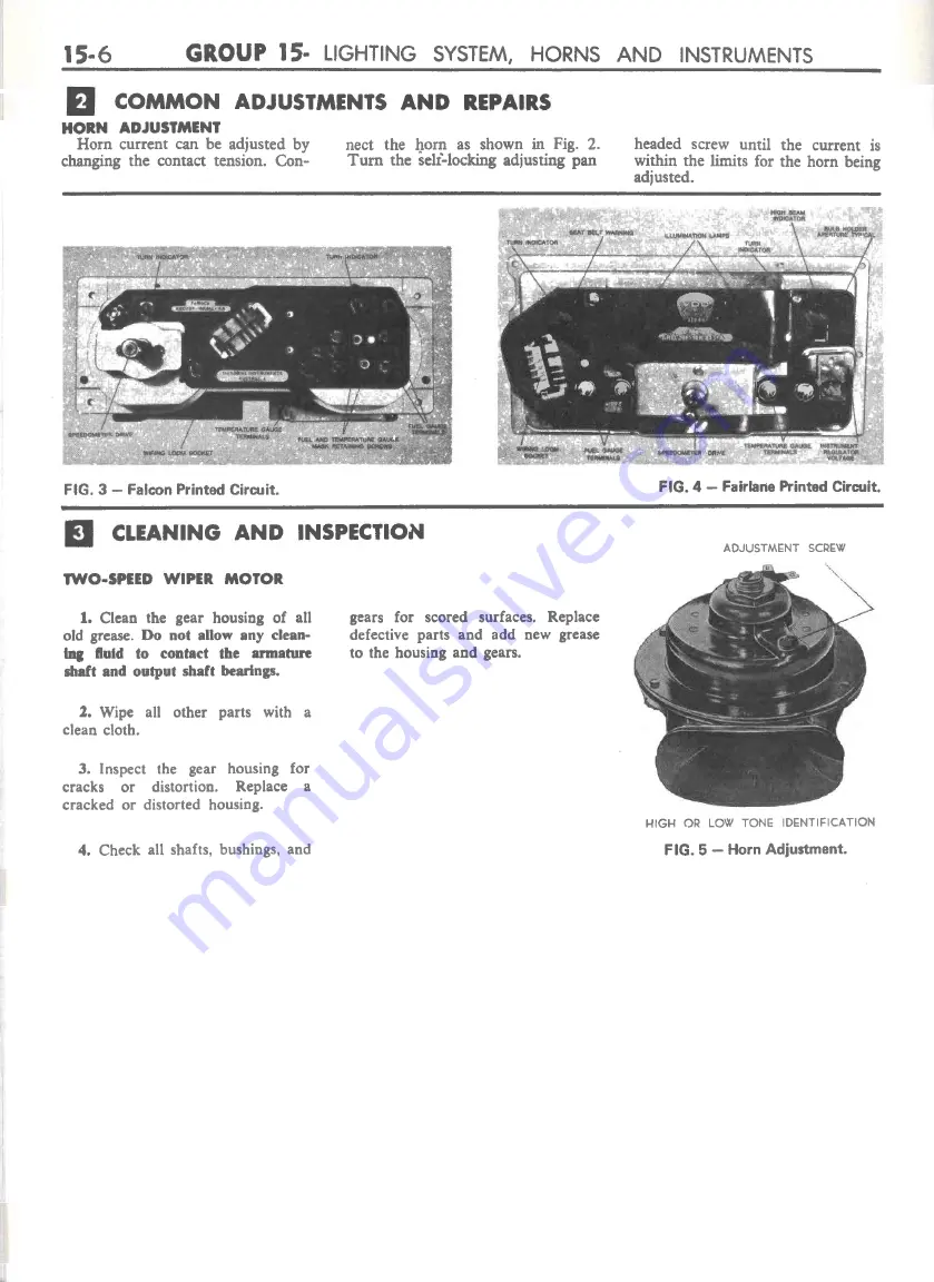 Ford FAIRLANE ZF Series Repair Manual Download Page 573