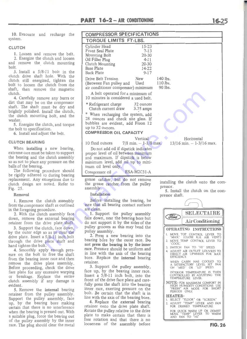 Ford FAIRLANE ZF Series Скачать руководство пользователя страница 616