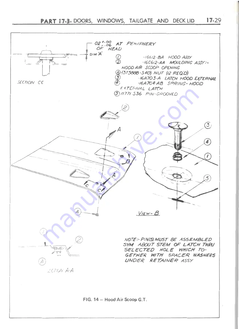 Ford FAIRLANE ZF Series Repair Manual Download Page 650