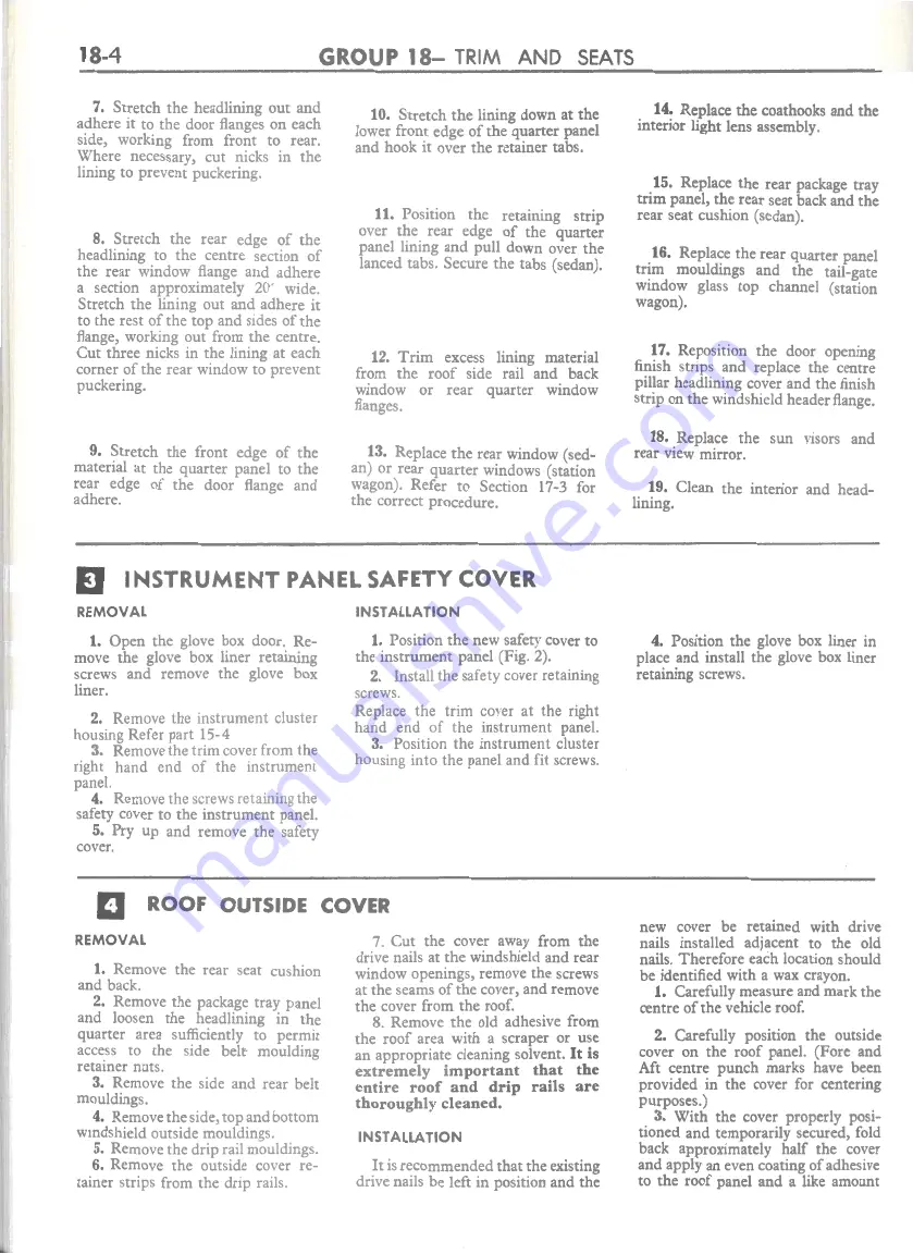 Ford FAIRLANE ZF Series Repair Manual Download Page 689