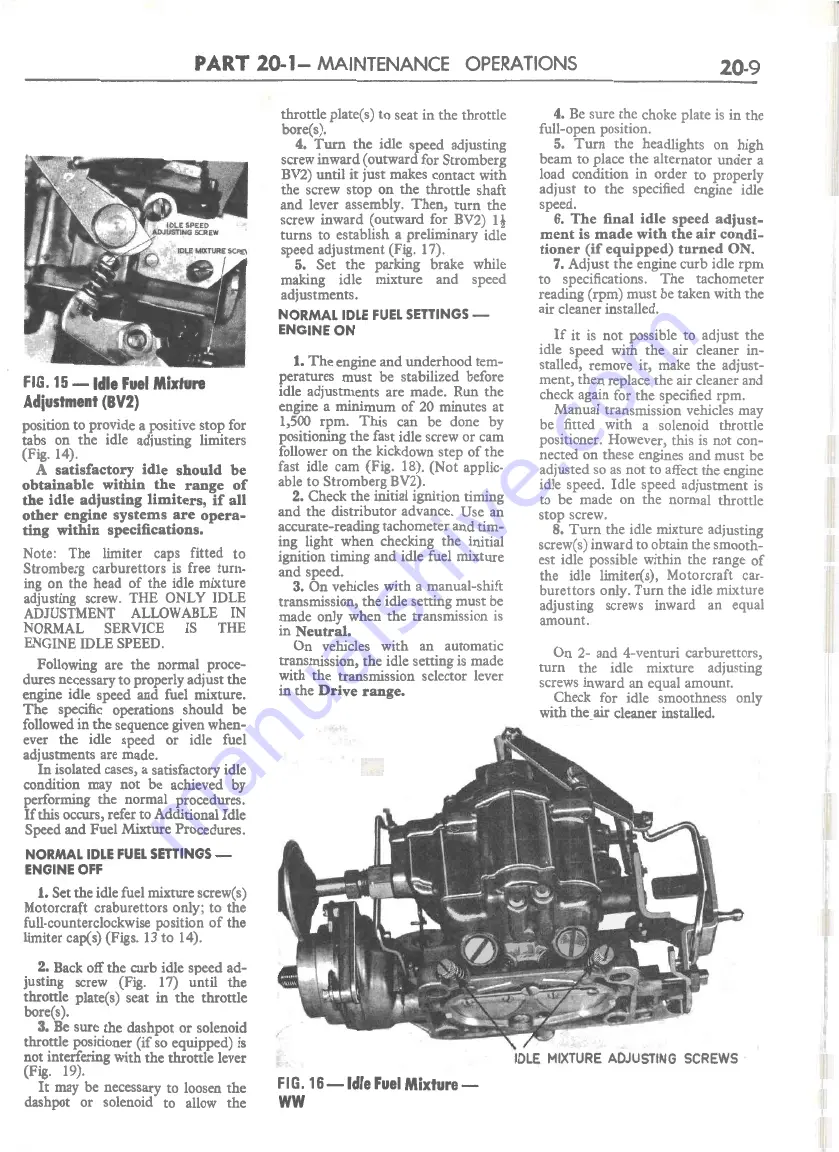 Ford FAIRLANE ZF Series Repair Manual Download Page 716