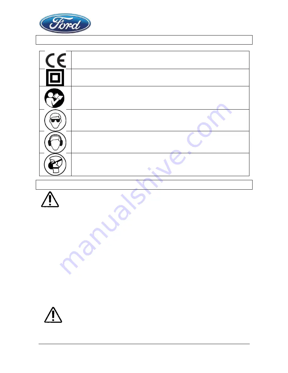 Ford FE1-20 Instruction Manual Download Page 5