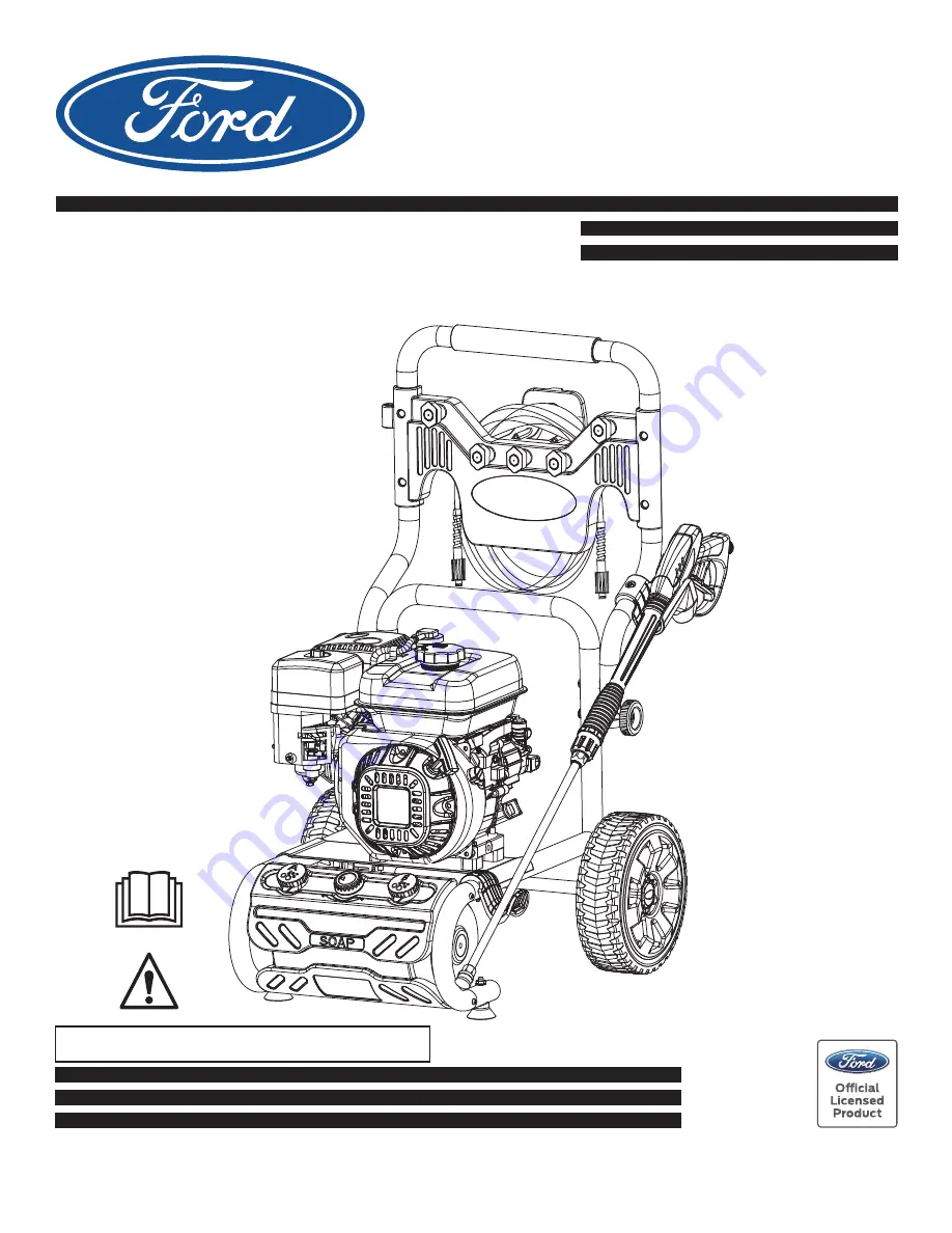 Ford FPWG3100H-J Operator'S Manual Download Page 1