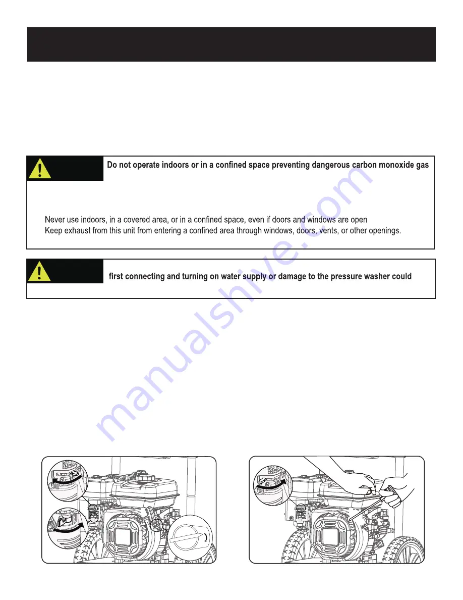 Ford FPWG3400H Operator'S Manual Download Page 15