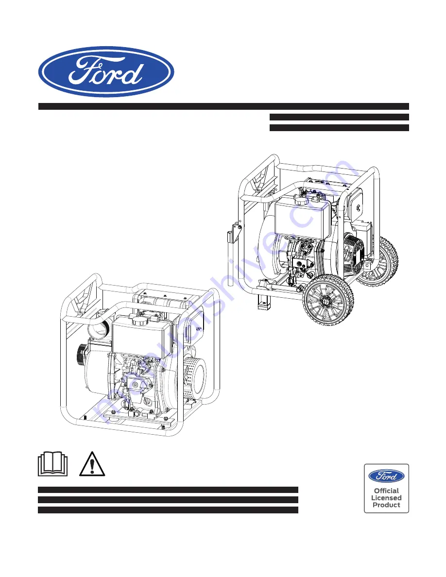 Ford FPXD30E Operator'S Manual Download Page 1