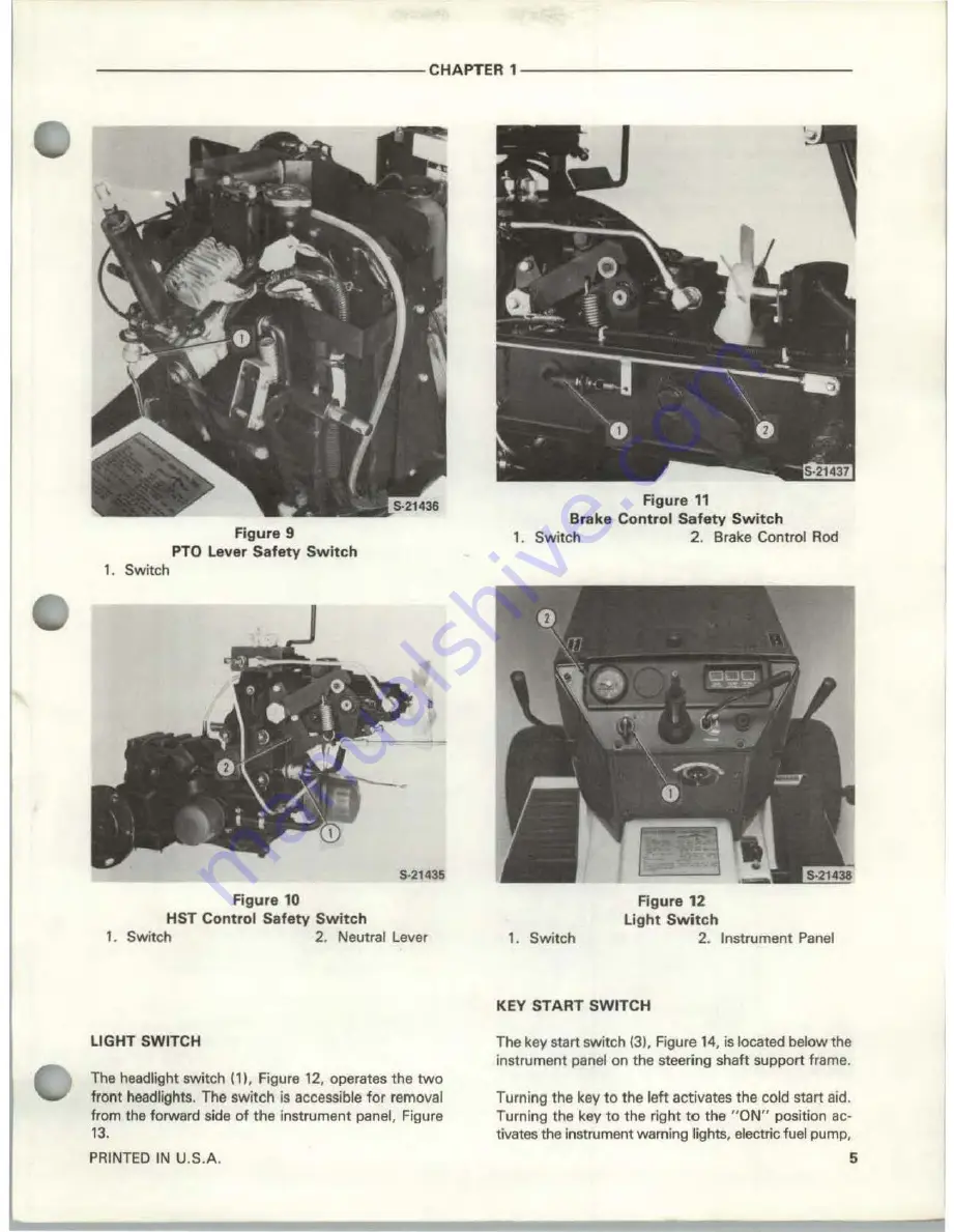 Ford LGT 140 Repair Manual Download Page 112