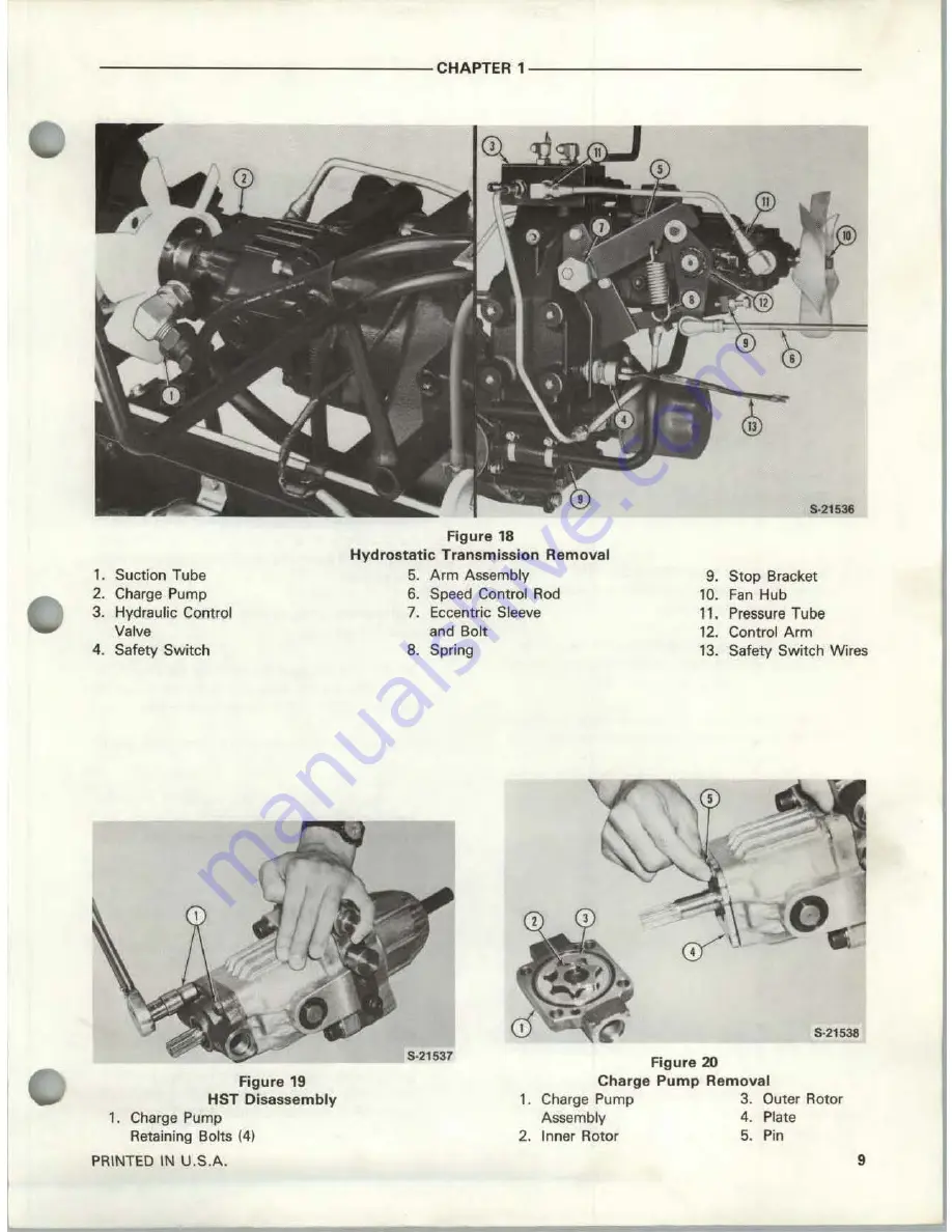 Ford LGT 140 Repair Manual Download Page 160