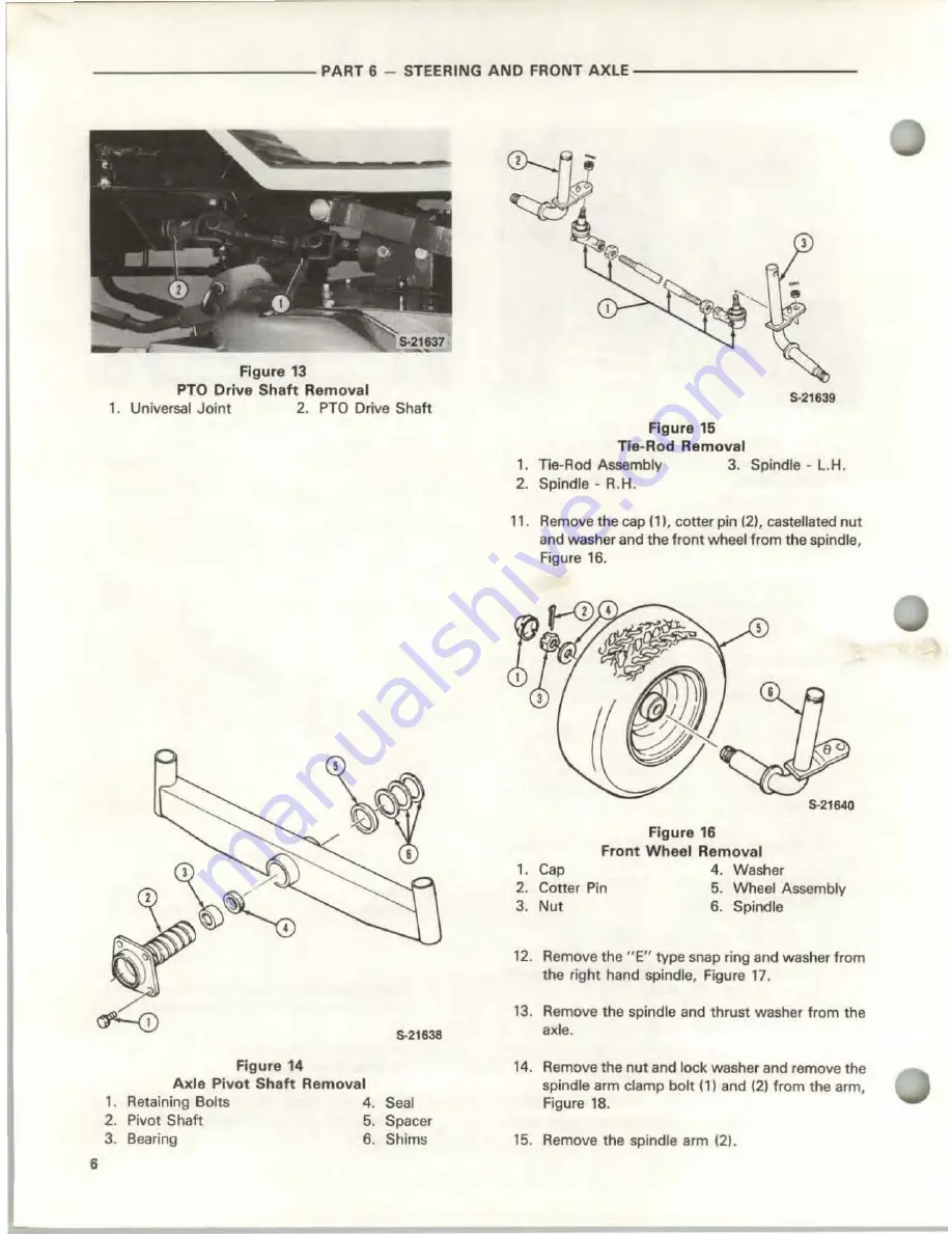 Ford LGT 140 Repair Manual Download Page 213