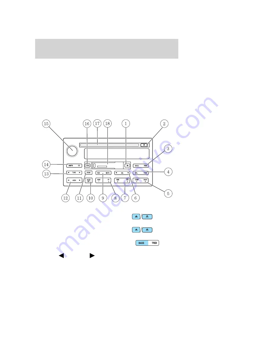 Ford Lincoln LS 2004 Owner'S Manual Download Page 21