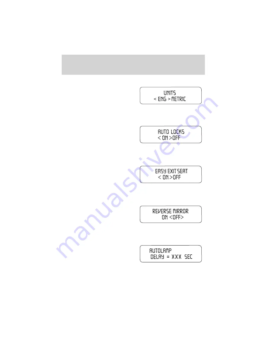 Ford LINCOLN Mercury Owner'S Manual Download Page 137