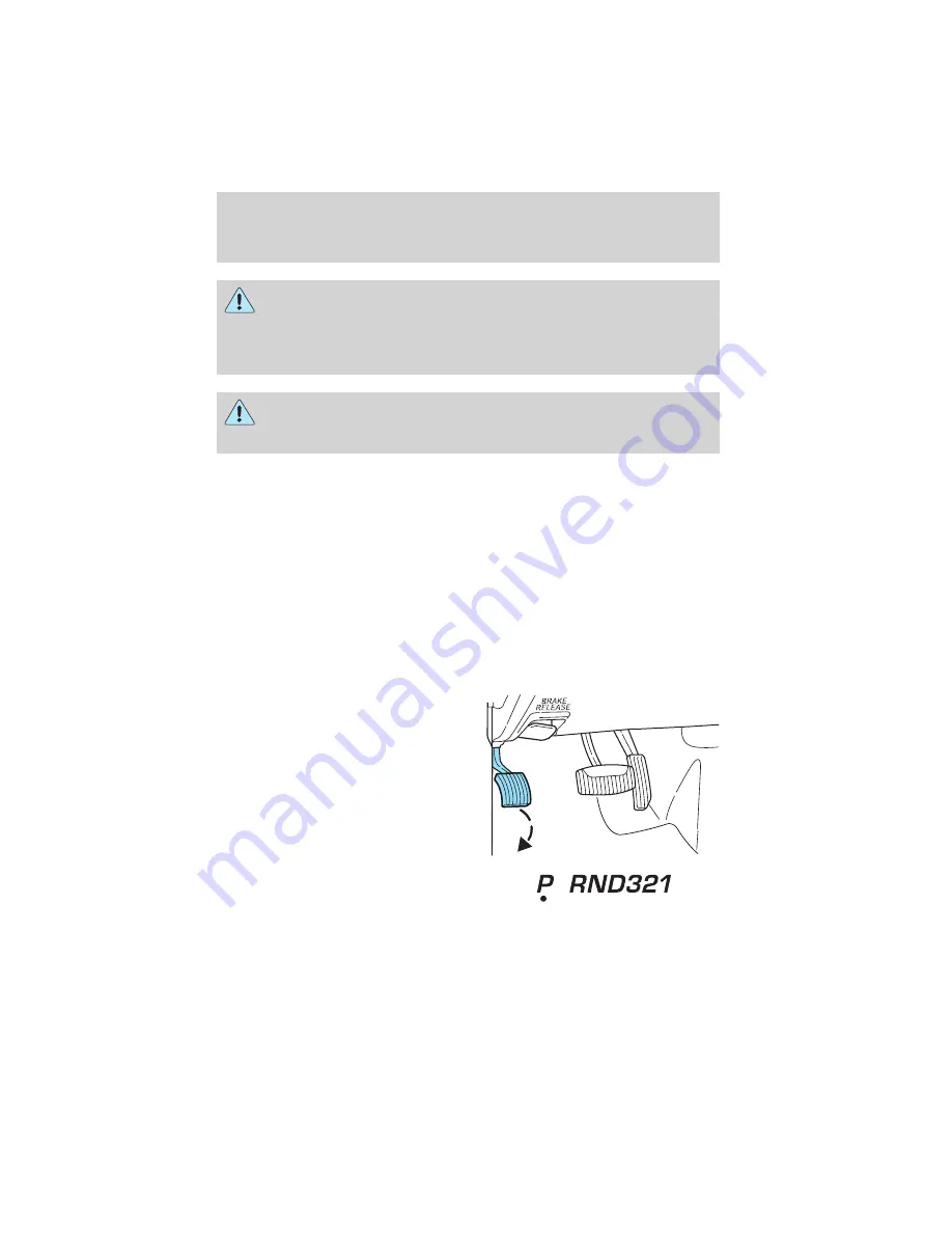 Ford LINCOLN Mercury Owner'S Manual Download Page 217