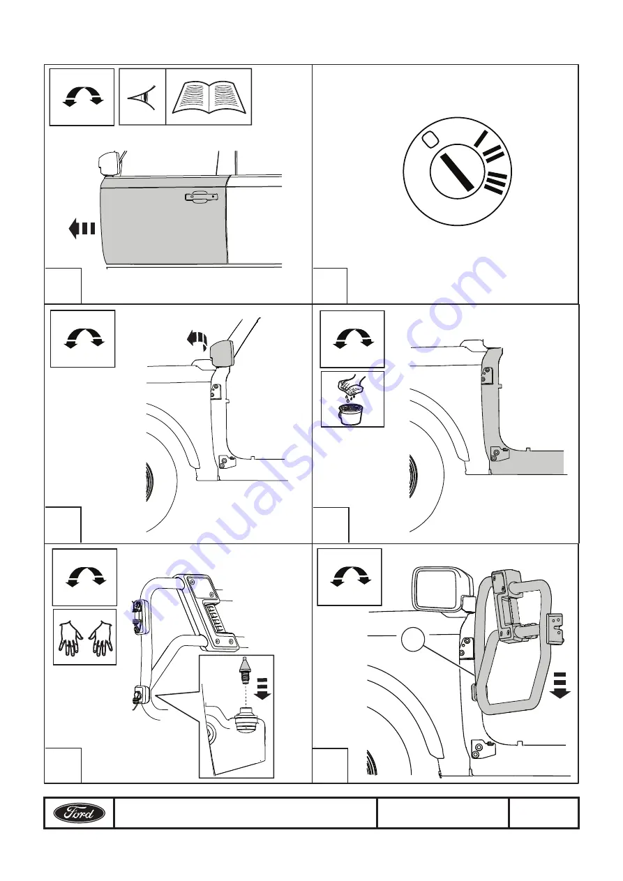 Ford M-19008-BTD2 Installation Instruction Download Page 5