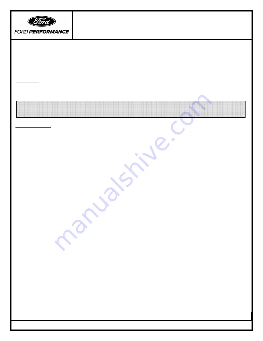 Ford M-5200-F1535DSB Installation Instructions Manual Download Page 1